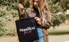 Load image into Gallery viewer, Manifest that ish black tote