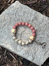 Load image into Gallery viewer, Silicone Beaded Wristlet Keychain