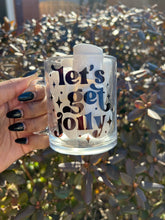 Load image into Gallery viewer, Let’s get jolly glass mug