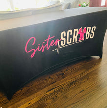 Load image into Gallery viewer, 6ft-Vendor Table Cover