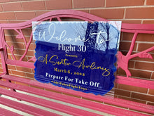 Load image into Gallery viewer, Acrylic Welcome Sign