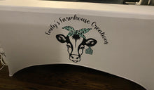 Load image into Gallery viewer, 6ft-Vendor Table Cover