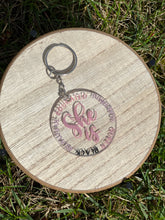 Load image into Gallery viewer, She is Keychain