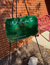 Load image into Gallery viewer, Acrylic Welcome Sign