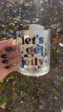 Load and play video in Gallery viewer, Let’s get jolly glass mug

