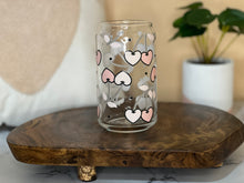 Load image into Gallery viewer, Cherry Hearts Can Glass
